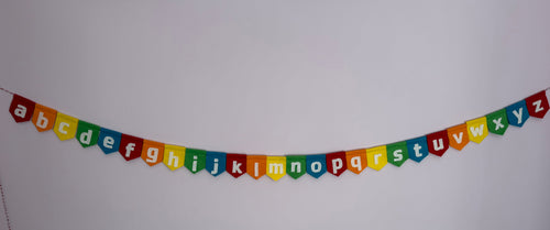 a-z alphabet garland