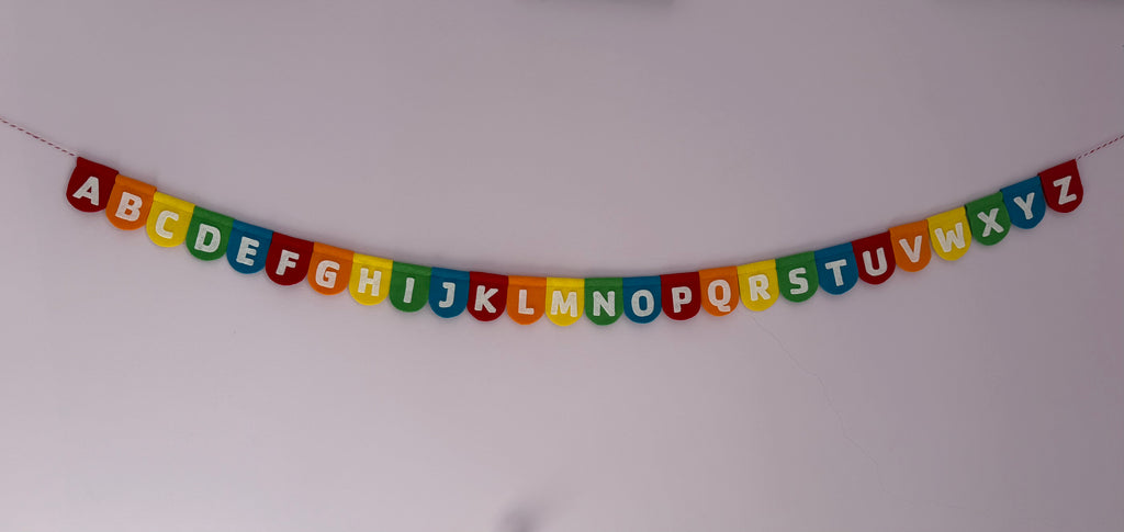 A-Z alphabet garland