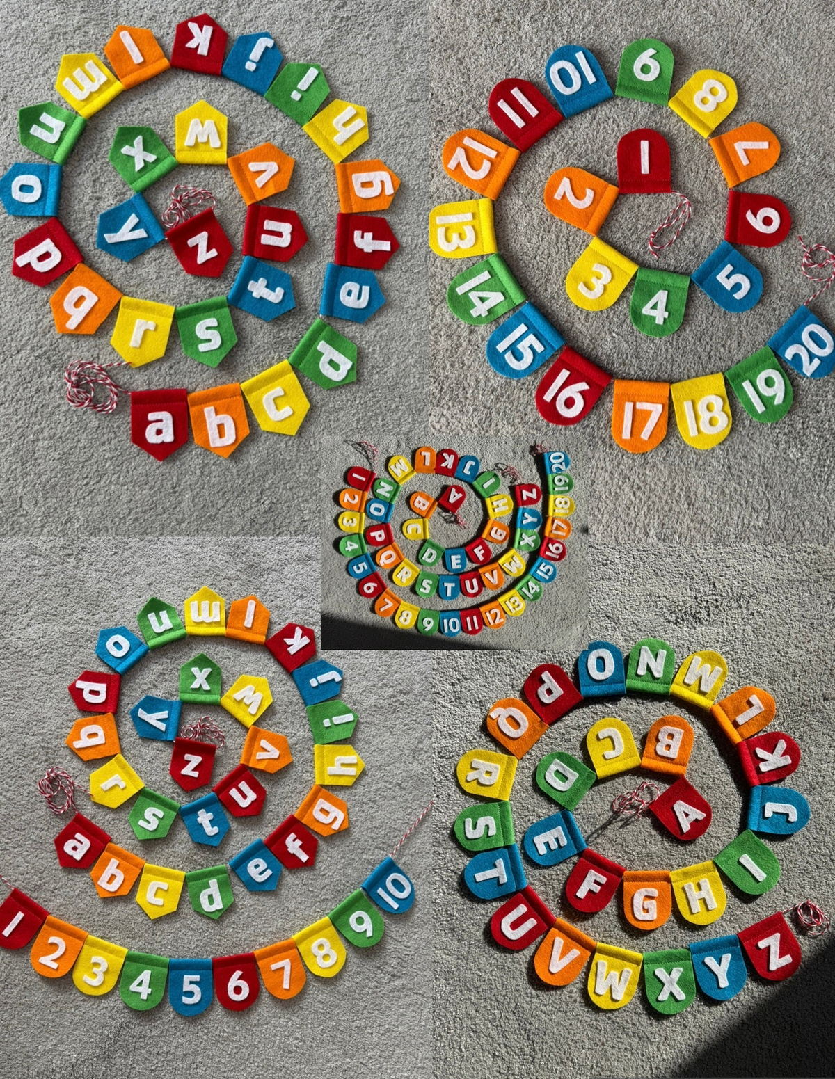 A-Z alphabet garland
